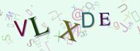 This is a captcha-picture. It is used to prevent mass-access by robots. (see: www.captcha.net)